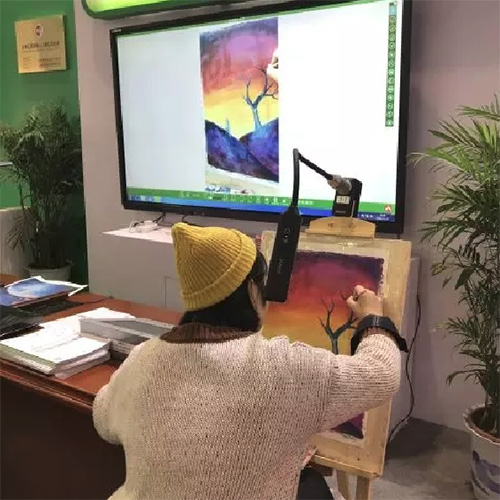 繪畫展示互動教學系統